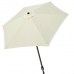 Umbrelă de soare Aktive 270 x 235,5 x 270 cm Ø 270 cm Jeklo Aluminij Kremna