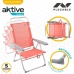 Folding Chair Aktive Flamingo Koralli 48 x 99 x 57 cm (4 osaa)