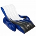 Fauteuil de piscine gonflable Intex Floating Recliner Bleu Blanc 180,3 x 66 x 134,6 cm (3 Unités)