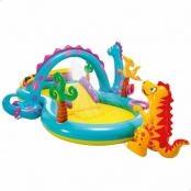 Pataugeoire Gonflable Pour Enfants Intex Crocodile Parc De Jeux