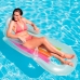 Oppustelig poolstol Intex Regnbue 160 x 53 x 85 cm (6 enheder)