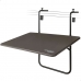 Folding Table Aktive For hanging on the balcony Steel 60 x 66,5 x 40 cm (4 Units)