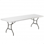 Mesa Plegable 180 x 74 x 73,5 cm Acero Polietileno 