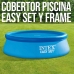 Copertura per piscina Intex 29021 EASY SET/METAL FRAME Azzurro Ø 305 cm 290 x 290 cm