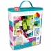 Construction set Color Block Trendy Bag 80 Pieces (6 Units)