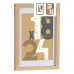 Fotolijsten 24 x 2,5 x 32,5 cm Natuurlijk Glas Hout MDF (6 Stuks)