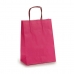 Papieren Zak 18 x 8 x 31 cm Roze (25 Stuks)