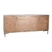 Dientafel DKD Home Decor Donkerbruin Donker grijs 180 x 40 x 80 cm