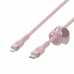 Kabel USB-C na Lightning Belkin CAA011BT1MPK 1 m Růžový