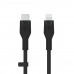 Cabo USB-C para Lightning Belkin CAA009BT2MBK 2 m Preto