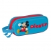 Dvigubas penalas Mickey Mouse Clubhouse 3D Raudona Mėlyna 21 x 8 x 6 cm