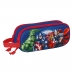 Dobbelbag The Avengers 3D Marineblå 21 x 8 x 6 cm