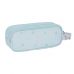 Trousse Fourre-Tout Double Moos Garden Turquoise 21 x 8 x 6 cm