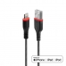 USB kabel LINDY 31291 Černý 1 m