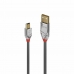Kabel Micro USB LINDY 36632 Grau