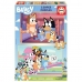 Komplet 2 puzzle sestavljank Bluey 25 Kosi