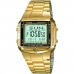 Мужские часы Casio DATABANK Позолоченный (Ø 38 mm)