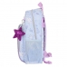 Mochila Escolar Frozen Believe Lilás 28 x 34 x 10 cm