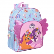 Mochila Escolar My Little Pony Wild & free 26 x 34 x 11 cm Azul