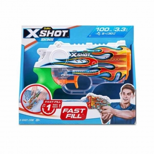 Pistolet à eau ZURU Fast-Fill, jouet d'eau d'été pour enfants, 5 ans et  plus