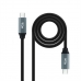 Cablu USB C NANOCABLE 10.01.4301-L150 1,5 m Negru 4K Ultra HD