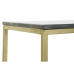 Postranný stolík DKD Home Decor 40 x 46 x 65 cm Čierna Zlatá Mramorové Železo