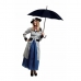 Costume per Adulti My Other Me Mary Poppins 4 Pezzi Grigio