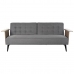 Divano Letto DKD Home Decor Marrone Grigio Metallo Città 203 x 87 x 81 cm