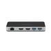 USB elosztó Kensington UH1460P Fekete/Ezüst színű