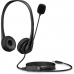 Auriculares com microfone HP Preto