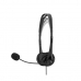 Auriculares com microfone HP Preto