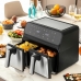 въздушен фритюрник InnovaGoods Fryinn Double 8000 Черен 3400 W 8 L Неръждаема стомана (След ремонт B)