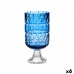 Váza Vyřezávaný Modrý Sklo 13 x 26,5 x 13 cm (6 kusů)