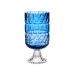 Vaas Getailleerd Blauw Kristal 13 x 26,5 x 13 cm (6 Stuks)