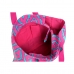 Bolsa de Playa DKD Home Decor Azul Verde Naranja Fucsia 55 x 14 x 35 cm (3 Unidades)