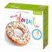 Kotač na napuhavanje Intex Donut Bijela 99 x 25 cm