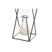 Timeglass DKD Home Decor Svart Rav Terrakotta 14 x 14 x 19 cm