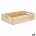 Caja Decorativa Madera de pino 40 x 14 x 60 cm (4 Unidades)