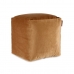 Pouffe Velvet Beige 30 x 30 x 30 cm (4 Units)