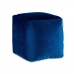 Pouf Velours Bleu 30 x 30 x 30 cm (4 Unités)