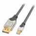 Mini-DisplayPort till DisplayPort-adapter LINDY 36312 2 m Grå