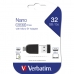 USB-Penn Verbatim 49822 Svart 32 GB