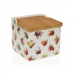 Zoutvaatje met deksel Versa STRAWBERRY 12,2 x 11,5 x 12,2 cm Keramisch