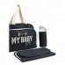 Geantă pentru scutece Baby on Board Simply Babybag Negru