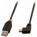 Kabel USB 2.0 A na Mini USB B LINDY 31972 2 m Černý