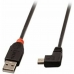 USB 2.0 A til Mini USB B Kabel LINDY 31972 2 m Svart