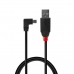 USB 2.0 A till Mini USB B Kabel LINDY 31970 50 cm Svart