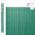 Kerítés Zöld PVC Műanyag 3 x 1,5 cm