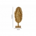 Figura Decorativa Hoja de planta Dorado 8 x 43,5 x 17 cm (6 Unidades)