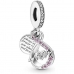 Charm til kvinder Pandora MUM INFINITY PAVE' DOUBLE DANGLE